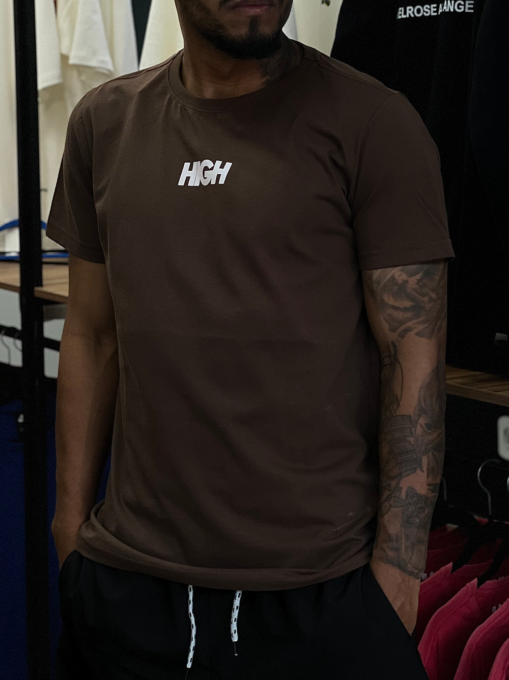 CAMISETA HIGH BASIC LOGO