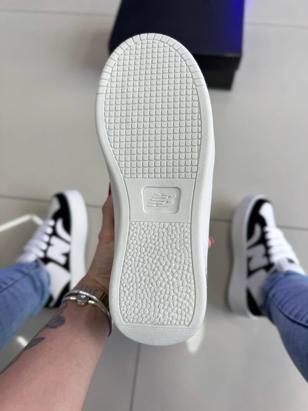 NEW BALANCE CT PRETO E BRANCO