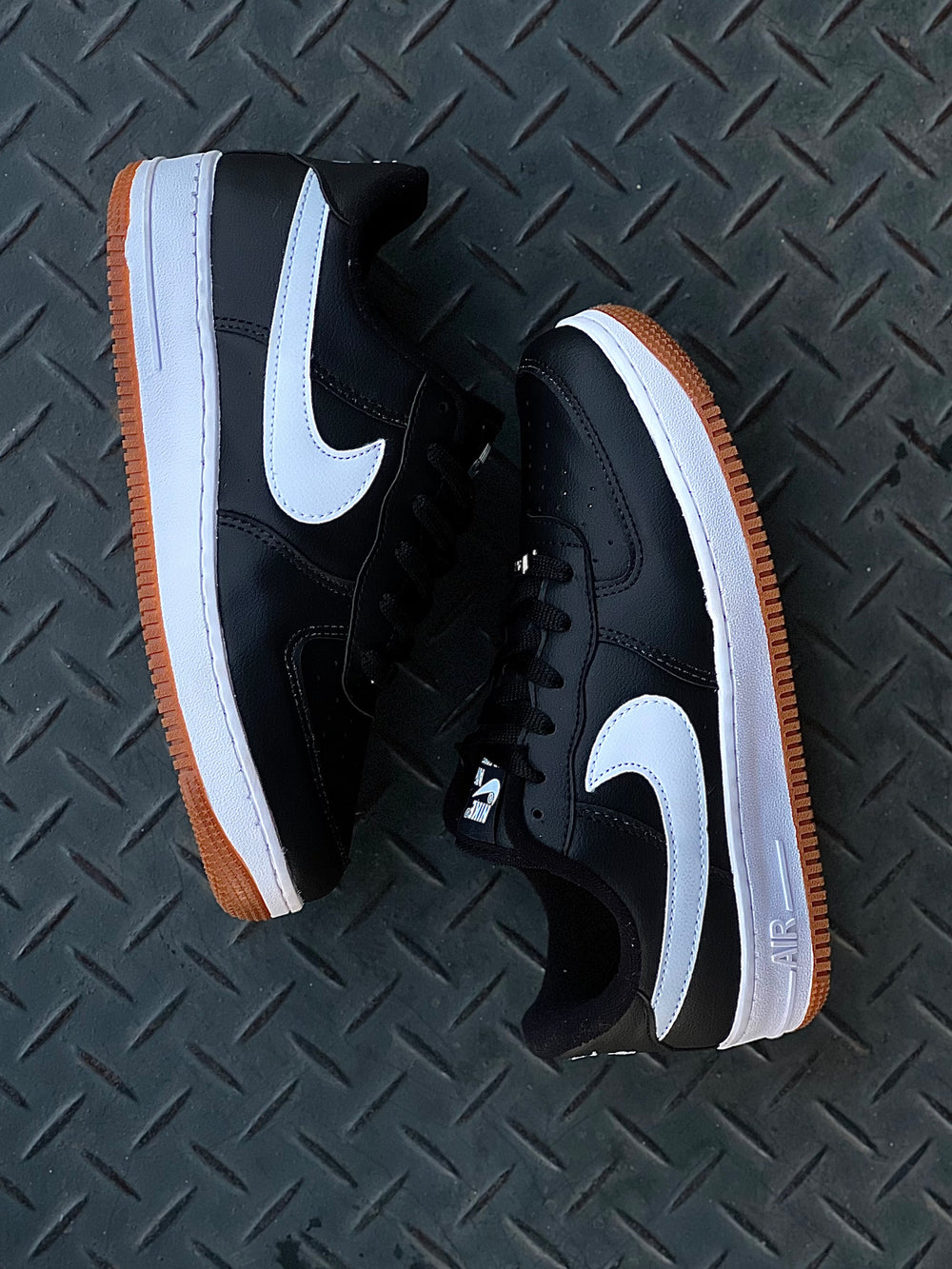 AIR FORCE PRETO COURO