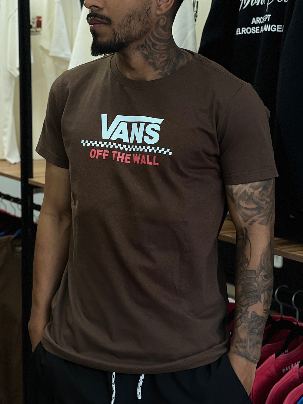 CAMISETA VANS OFF THE WALL