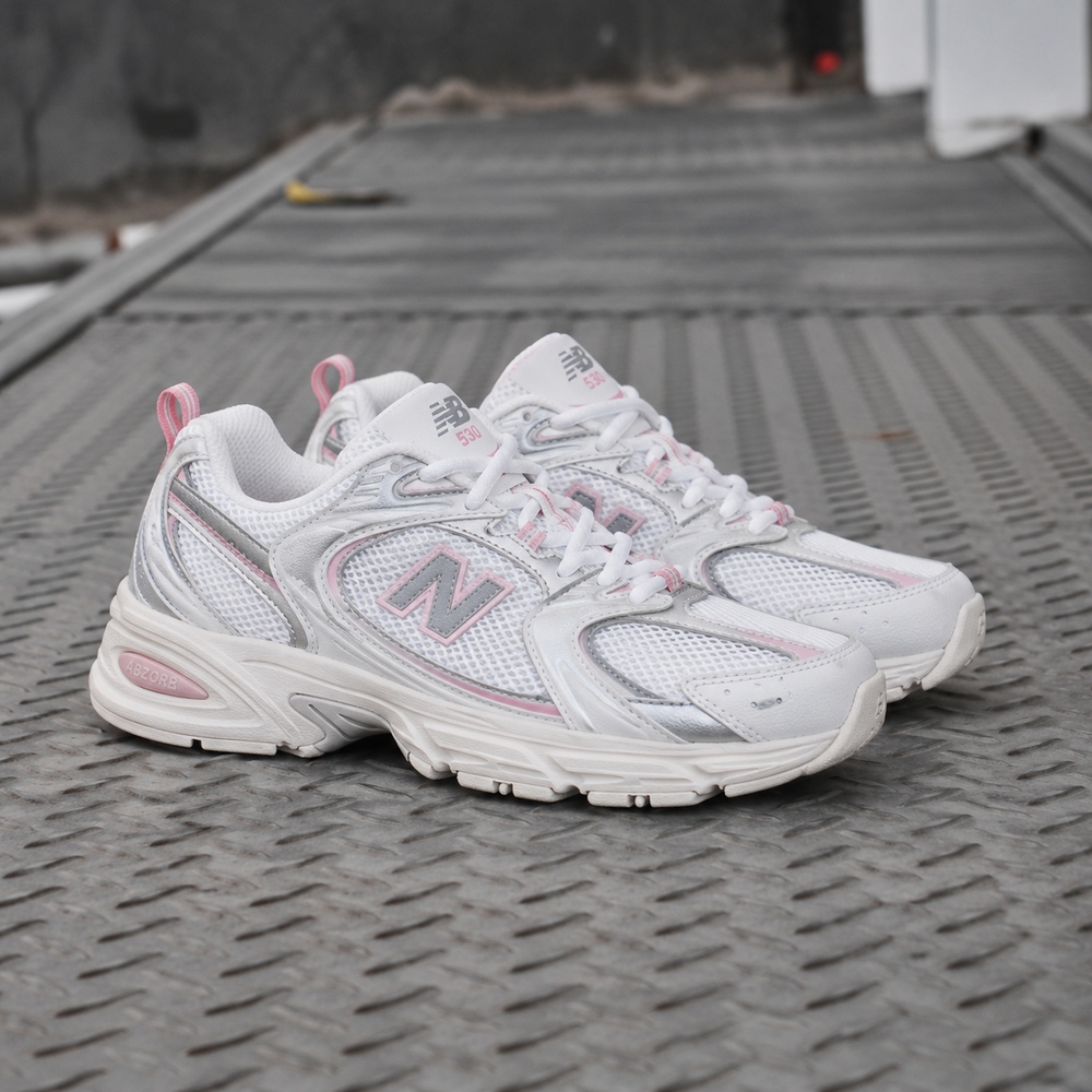 NEW BALANCE 530 BRANCO E ROSE
