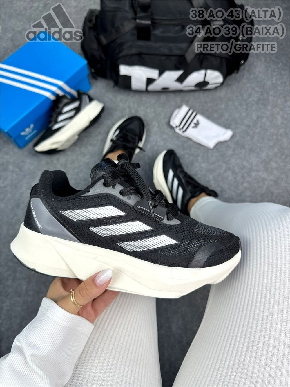 ADIDAS DURAMO PRETO
